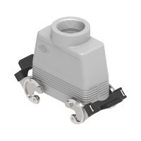 Stekkerhuis recht hoog C-Type, 2 beugels, M40, 77.27