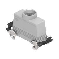 Stekkerhuis recht hoog C-Type, 2 beugels, M32, 104.27