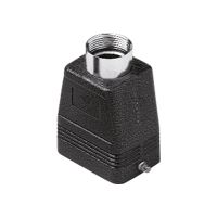 Stekkerhuis recht hoog W-Type, 2 nokken, M32, 44.27