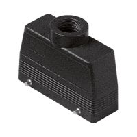 Stekkerhuis recht hoog W-Type, 4 nokken, M32, 104.27