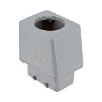 Stekkerhuis recht BIG, 4 nokken, M40, 57.27