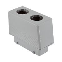 Stekkerhuis recht BIG, 4 nokken, 2xM40, 104.27