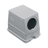 Stekkerhuis haaks hoog C-Type, 2 nokken, M40, 104.62