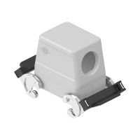 Koppelhuis haaks hoog C-Type, 2 beugels, M32, 66.40