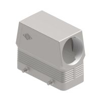 Stekkerhuis haaks hoog 180°C, 4 nokken, M40, 77.27