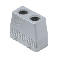 Stekkerhuis recht hoog C-Type, 4 nokken, 2xM32, 104.27