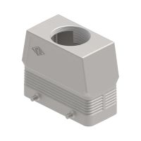 Stekkerhuis recht hoog 180°C, 4 nokken, M40, 77.27