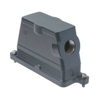 Stekkerhuis haaks IP68 E-Xtreme, schroefsluiting, M40,104.27