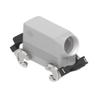 Stekkerhuis haaks C-Type, 2 beugels, M32, 77.27