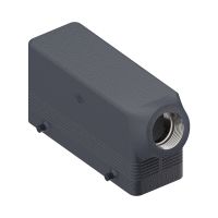 Stekkerhuis haaks E-Xtreme, 4 nokken, M25, 104.27