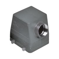 Stekkerhuis haaks E-Xtreme, 4 nokken, M40, 77.62