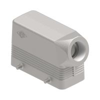 Stekkerhuis haaks 180°C, 4 nokken, M25, 77.27