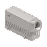 Stekkerhuis haaks EMC, 4 nokken, M25, 104.27