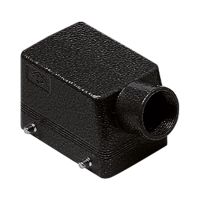 Stekkerhuis haaks W-Type, 4 nokken, M25, 66.40