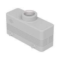 Stekkerhuis recht C-Type, 4 nokken, M25, 104.27