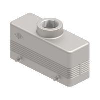 Stekkerhuis recht EMC, 4 nokken, M32, 104.27