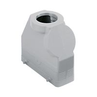 Stekkerhuis recht hoog C-Type, 4 nokken, M50, 104.27