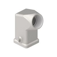 Stekkerhuis haaks EMC, 2 nokken, M20, 21.21