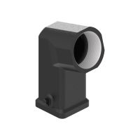 Stekkerhuis haaks W-Type, 2 nokken, M25, 21.21