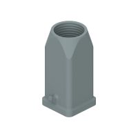 Stekkerhuis recht CKH-Type, 2 nokken, M20, 21.21