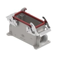 Opbouwhuis V-Type 180°C, 2 beugels RVS, M25, 77.27