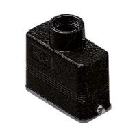 Stekkerhuis recht W-Type, 2 nokken, M20, 49.16