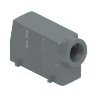 Stekkerhuis haaks T-Type, 4 nokken, M32, 104.27