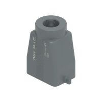 Stekkerhuis recht T-Type, 2 nokken, M25, 44.27