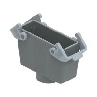 Koppelhuis recht T-Type, 2 beugels, M32, 104.27