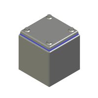 DE HD Klemmenkast 90mm 90mm D.85mm