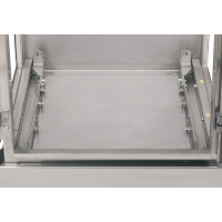 Bodemplaat gesloten B.800mm D.500mm AISI304L