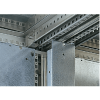 Tussen montageplaat voor kast H.1800mm verzinkt