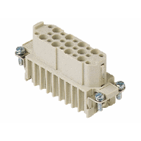 Binnenwerk Krimp 25P+A, 10A, 250V, 66.16, Female