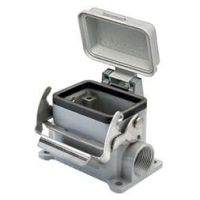 Opbouwhuis+deksel JEI-Type, 1 beugel, 2xM20, 44.27