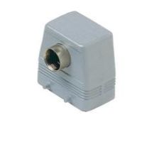 Stekkerhuis frontaal hoog C-Type, 4 nokken, M20, 57.27