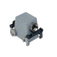 Stekkerhuis haaks hoog C-Type, 2 beugels, M32, 66.40