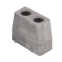 Stekkerhuis recht hoog EMC, 4 nokken, 2xM20, 57.27