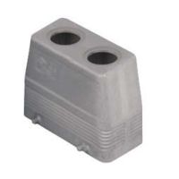 Stekkerhuis recht hoog EMC, 4 nokken, 2xM25, 77.27