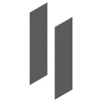 MX set (2st) zijpanelen D.618mm H.2027mm AISI304L