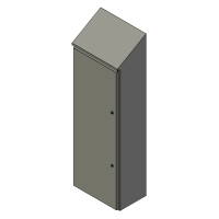 QSH HD Wandkast B.600mm H.1600(1845)mm D.400mm