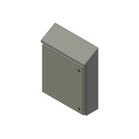 QSH HD Wandkast B.600mm H.600(737)mm D.200mm