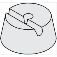 Mounting support Polyethylene