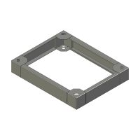 ZX sokkel B.600mm D.500mm H.100mm AISI304L (MX serie)