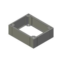 ZX sokkel B.600mm D.500mm H.200mm AISI304L (MX serie)