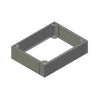 ZX sokkel B.600mm D.800mm H.200mm AISI304L (MX serie)