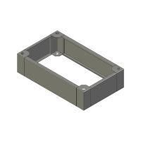 ZX sokkel B.800mm D.500mm H.200mm AISI304L (MX serie)