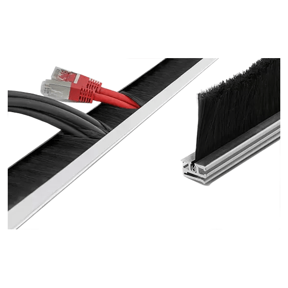 KDR-BES-U Universal brush strip with clamp profile