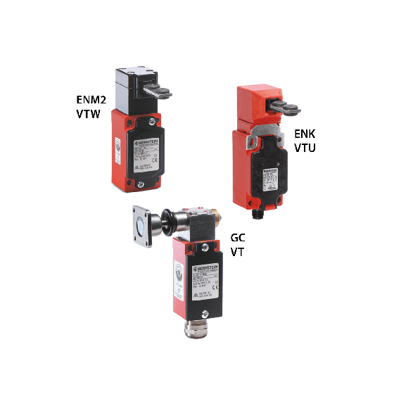 Switches with VTW, VTU, VT actuator