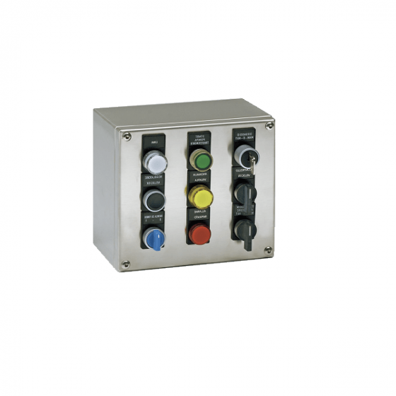 Pushbutton boxes