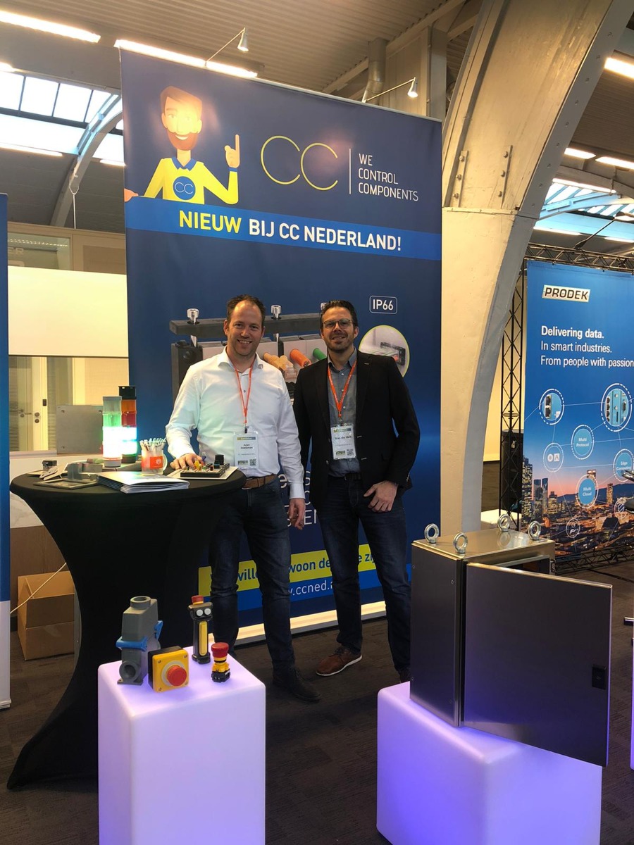 Arjan en Bas van CC Nederland